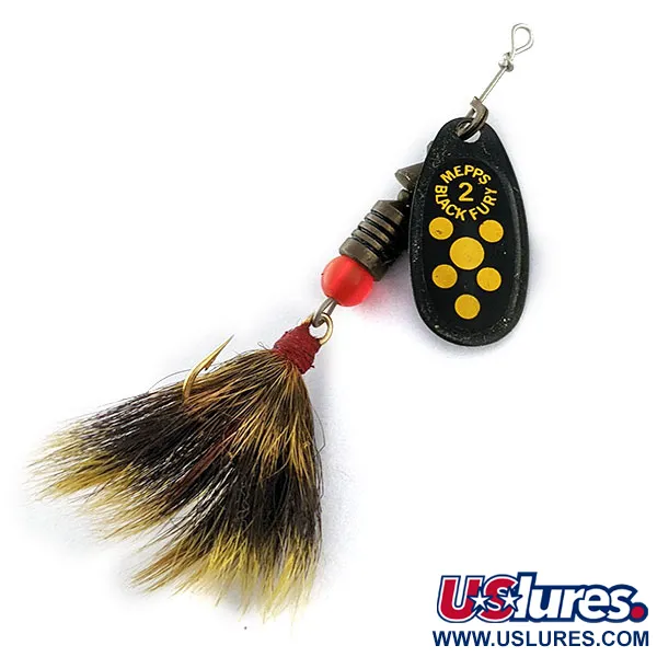 Mepps Black Fury 2 Dressed (білячий хвіст)