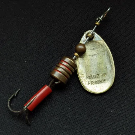 Mepps Aglia 1, срібло, 3,5 г, блешня оберталка (вертушка) #17093