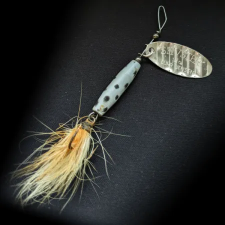 Luhr Jensen Shyster, нікель, 7 г, блешня оберталка (вертушка) #17103