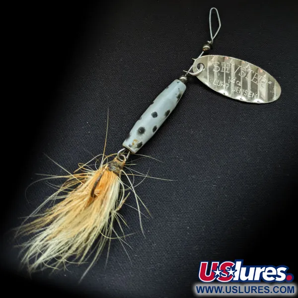  Luhr Jensen Shyster, нікель, 7 г, блешня оберталка (вертушка) #17103