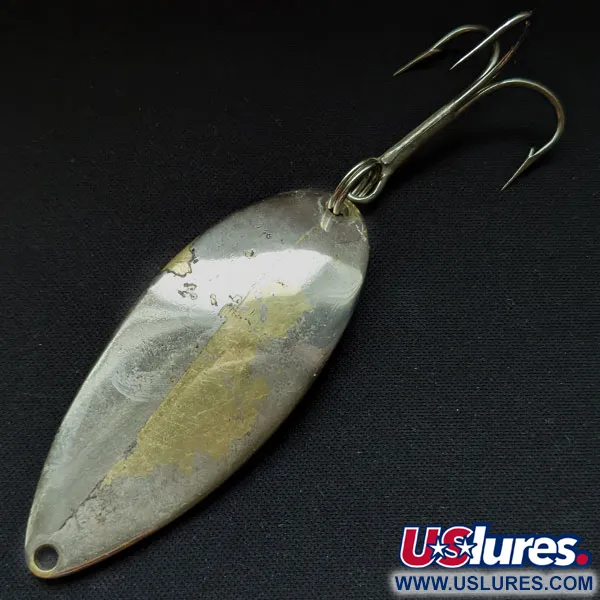 Seneca Little Cleo (Hula Girl), нікель/золото, 21 г, блесна коливалка (колебалка) #17104