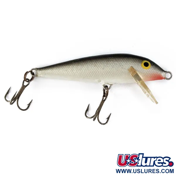  Rapala Countdown S7, S (Silver), 8 г, воблер #17123