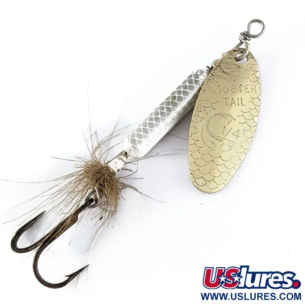 Yakima Bait Worden’s Original Rooster Tail, латунь, 7 г, блешня оберталка (вертушка) #17145