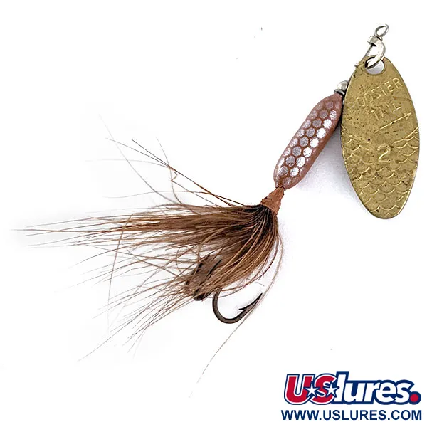 Yakima Bait Worden’s Original Rooster Tail 2, золото, 3,5 г, блешня оберталка (вертушка) #17147