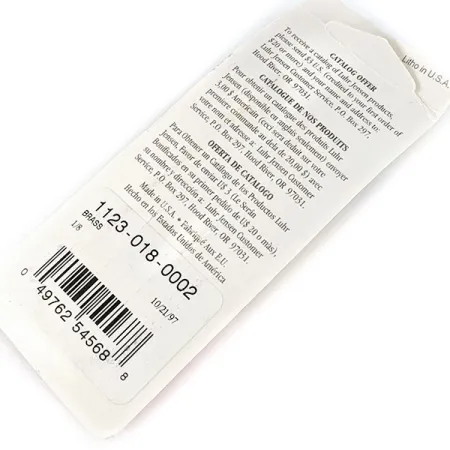 Luhr Jensen Lil' Kroc (Krocodile Stubby), золото, 4,5 г, блесна коливалка (колебалка) #17153