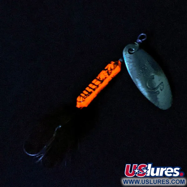 Yakima Bait Worden’s Original Rooster Tail UV (світиться в ультрафіолеті), золото UV, 7 г, блешня оберталка (вертушка) #17161