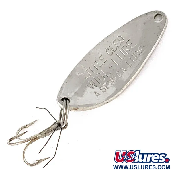  Seneca Little Cleo, нікель/синій, 7 г, блесна коливалка (колебалка) #17166