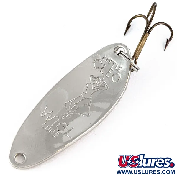 Seneca Little Cleo (Hula Girl), нікель, 10 г, блесна коливалка (колебалка) #17168