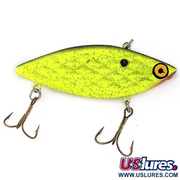  Strike King Diamond Shad UV (світиться в ультрафіолеті), Шартрез UV, 14 г, воблер #17171