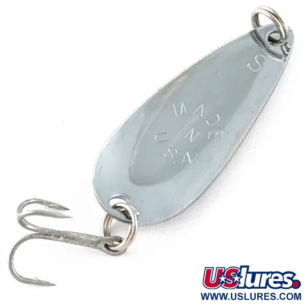  Worth Chippewa Steel Spoon, нікель, 6 г, блесна коливалка (колебалка) #19725