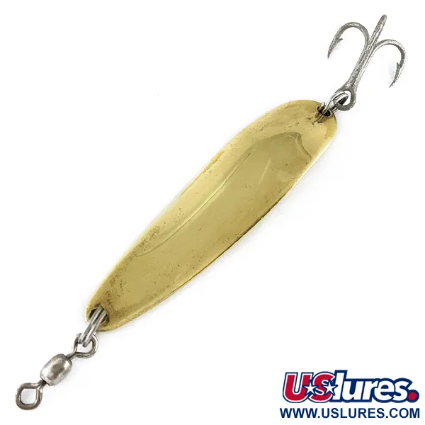 Luhr Jensen Krocodile #4, золото, 14 г, блесна коливалка (колебалка) #17185