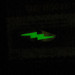  Bay de Noc Do-Jigger #3 UV (світиться в ультрафіолеті), , 9 г, блесна коливалка (колебалка) #17535