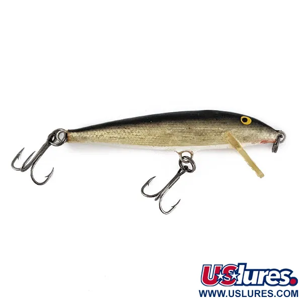  Rapala Original Floater F7, G (Gold), 4 г, воблер #17209
