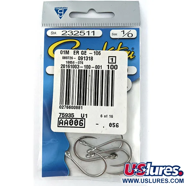 Гачки Gamakatsu 510 2325101 #1/0