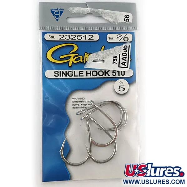 Гачки Gamakatsu 510 #2/0​
