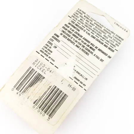 Luhr Jensen Colorado Spinner, нікель, 1,4 г, блешня оберталка (вертушка) #17249