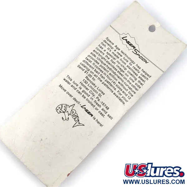 Renosky Lures Renosky Laser Spoon, Shad, 12 г, блесна коливалка (колебалка) #17251