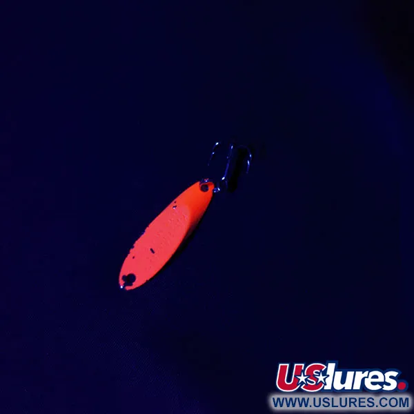 Acme Kastmaster UV (світиться в ультрафіолеті), нікель/помаранчевий UV, 3,5 г, блесна коливалка (колебалка) #17272