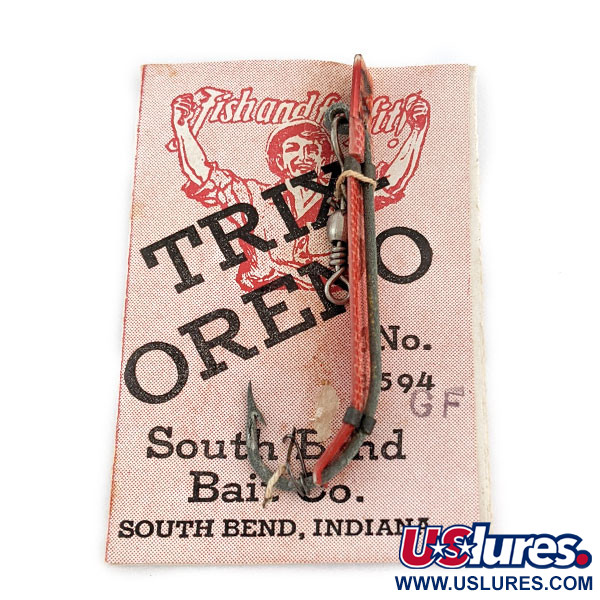 South Bend  Trix-Oreno, Червоний, 2 г, блесна коливалка (колебалка) #17296