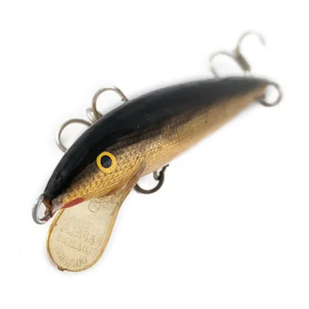 Rapala Original Floater F9 (Finland), G (Gold), 4 г, воблер #17324