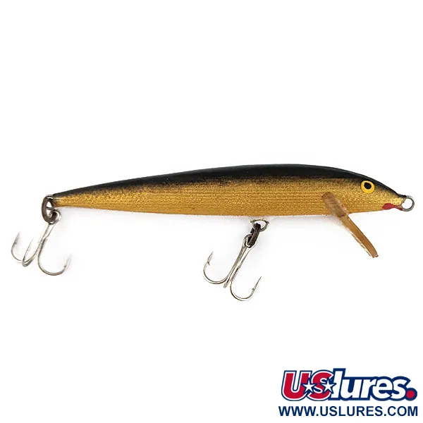  Rapala Original Floater F9 (Finland), G (Gold), 4 г, воблер #17324