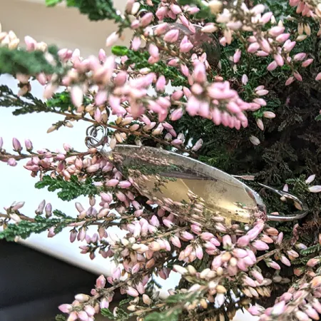 Незачіпляйка Johnson Silver Minnow Spinner Spoon покриття сріблом, з пелюсткою, срібло, 9 г, блесна коливалка (колебалка) #17374