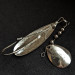  Незачіпляйка Johnson Silver Minnow Spinner Spoon покриття сріблом, з пелюсткою, срібло, 9 г, блесна коливалка (колебалка) #17374