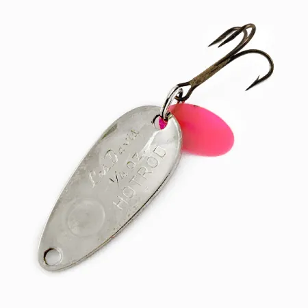 Luhr Jensen Les Davis Hotrod, нікель, 7 г, блесна коливалка (колебалка) #17384