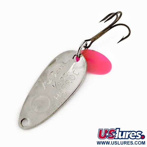 Luhr Jensen Les Davis Hotrod, нікель, 7 г, блесна коливалка (колебалка) #17384