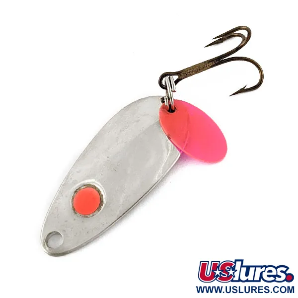 Luhr Jensen Les Davis Hotrod, нікель, 7 г, блесна коливалка (колебалка) #17384