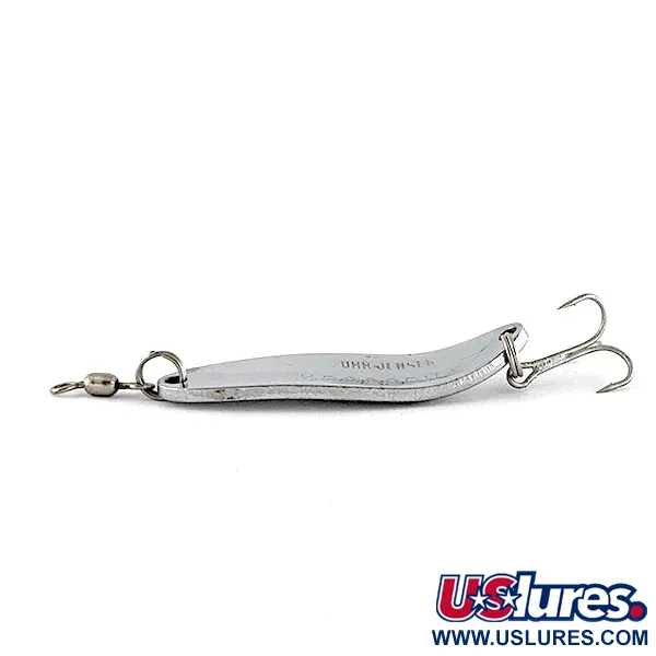 Luhr Jensen Krocodile #3, нікель, 14 г, блесна коливалка (колебалка) #17386