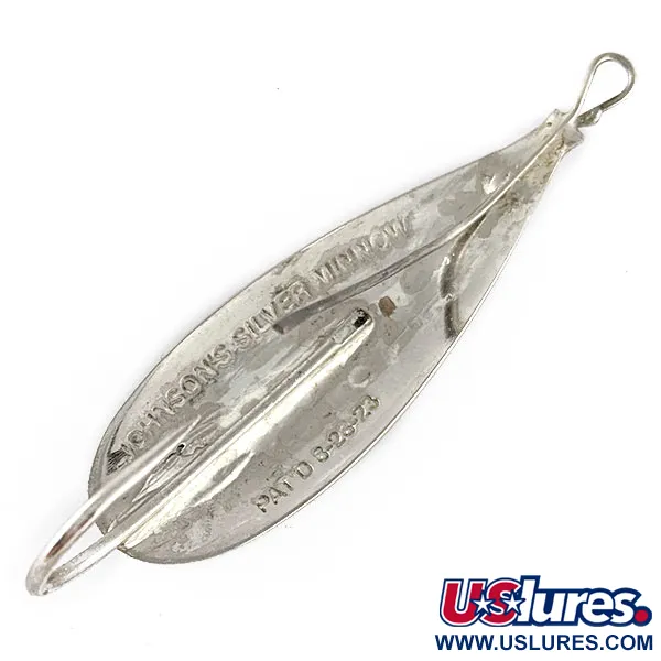  Незачіпляйка Johnson Silver Minnow, срібло, 9 г, блесна коливалка (колебалка) #17410