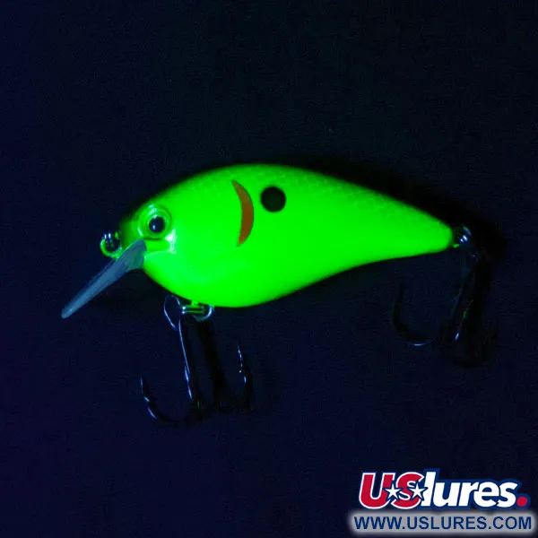  Strike King KVD Silent square bill UV (світиться в ультрафіолеті), Black Back/Chart, 12 г, воблер #17426