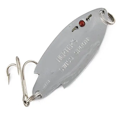  Herter's Swiss Spoon (Japan), нікель/червоні очі, 7 г, блесна коливалка (колебалка) #22132