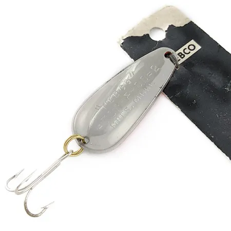 Nebco Tor-P-Do 2 UV (світиться в ультрафіолеті), Червоний/нікель, 14 г, блесна коливалка (колебалка) #17460