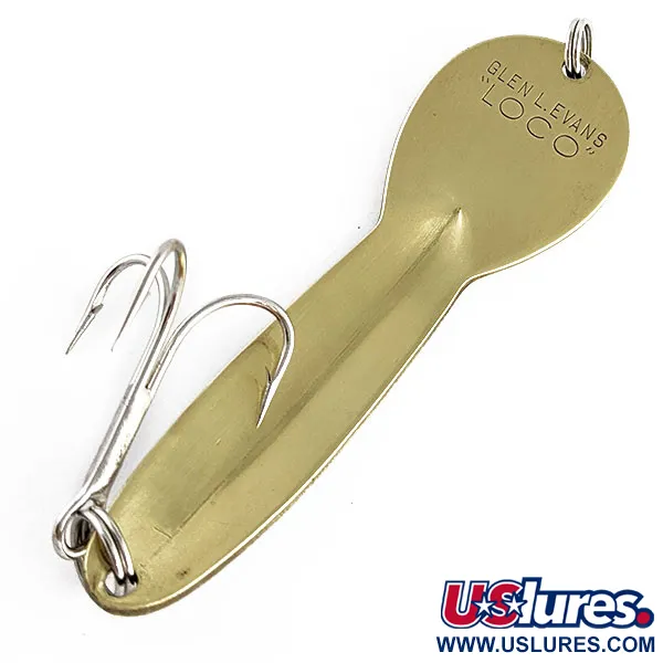  Glen Evans Loco 4, золото, 23 г, блесна коливалка (колебалка) #17480
