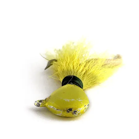 Raymond Rumpf & Sons Custom Tied Bucktail Jig, Жовтий, 28 г, до рибалки #17481