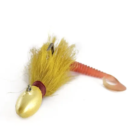 Raymond Rumpf & Sons Custom Tied Bucktail Jig, Жовтий, 35 г, до рибалки #17482