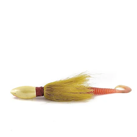 Raymond Rumpf & Sons Custom Tied Bucktail Jig, Жовтий, 35 г, до рибалки #17482