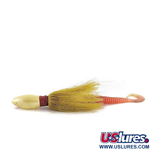 Raymond Rumpf & Sons Custom Tied Bucktail Jig, Жовтий, 35 г, до рибалки #17482