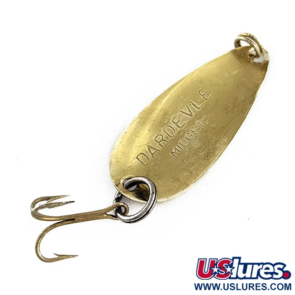 Eppinger Dardevle Midget Trout, латунь, 2,5 г, блесна коливалка (колебалка) #17543