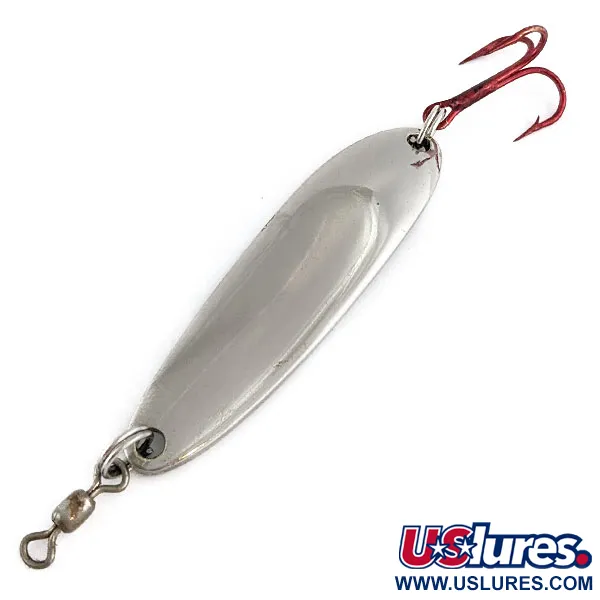 Luhr Jensen Krocodile #3, нікель, 14 г, блесна коливалка (колебалка) #17565