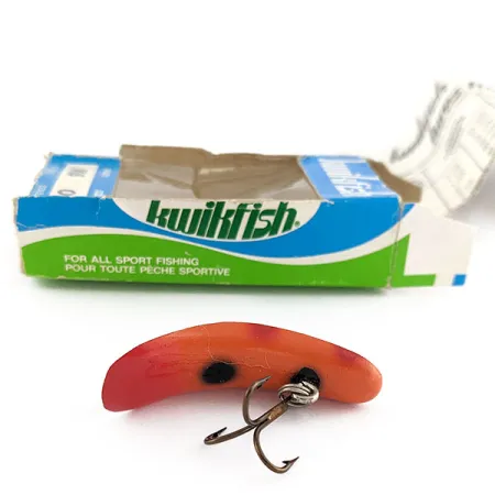 Helin Tackle Kwikfish K6, Червоний OB, 2,5 г, воблер #17567