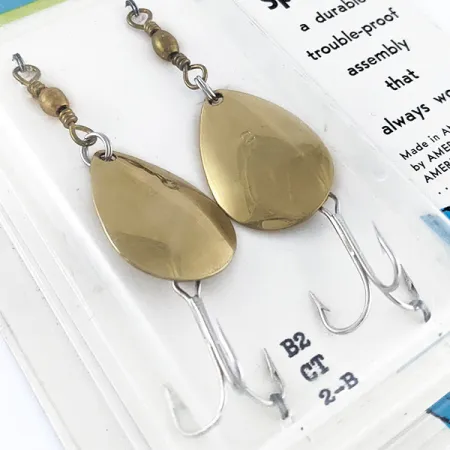 Glen Evans Colorado Spinner 2, золото, 7 г, блешня оберталка (вертушка) #17582