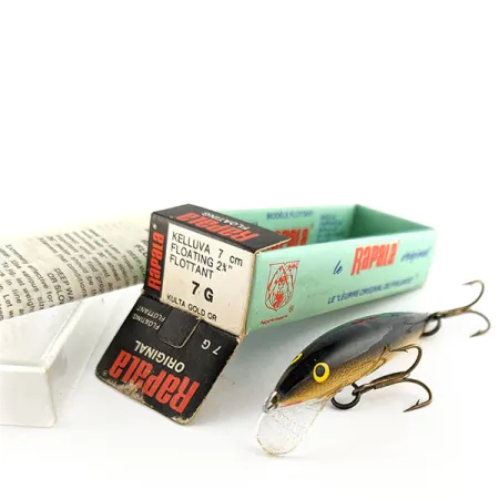 Rapala Original Floater F7 (Finland), G (Gold), 4 г, воблер #17593