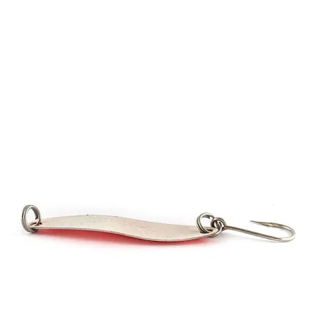 Luhr Jensen Needle fish 2 UV (світиться в ультрафіолеті), Білий/оранжевий UV, 3 г, блесна коливалка (колебалка) #17598