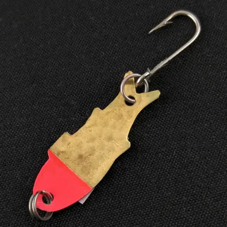 Shoff's Triple Teazer, латунь/червоний УФ, 1,1 г, блесна коливалка (колебалка) #17599