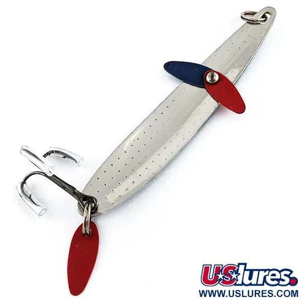 Bay de Noc Bay De Noc Laker Taker, нікель/синій, 21 г, блесна коливалка (колебалка) #17609