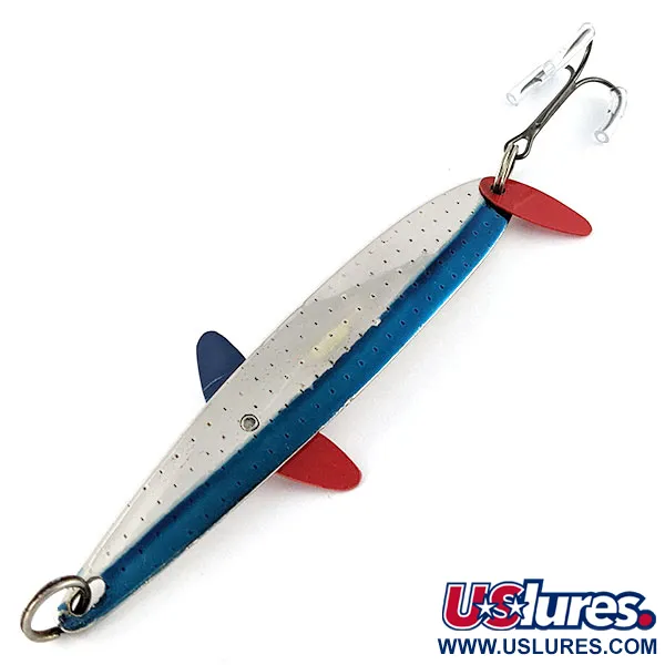 Bay de Noc Bay De Noc Laker Taker, нікель/синій, 21 г, блесна коливалка (колебалка) #17609