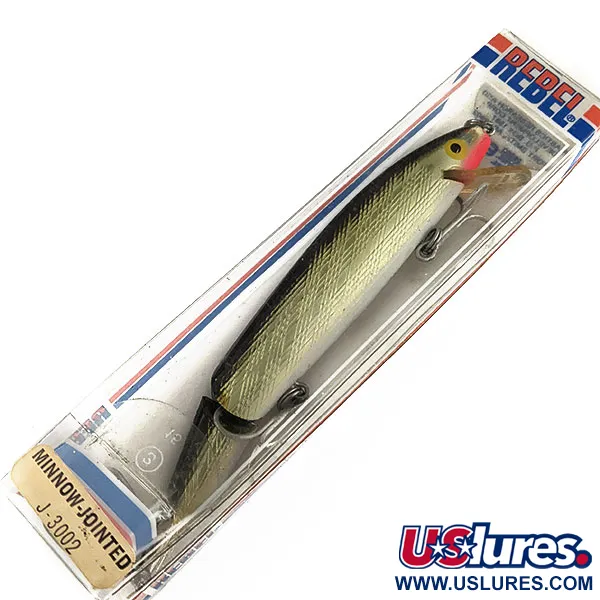  Rebel Floater Jointed F14 (1970-x), Gold, 17 г, воблер #17610